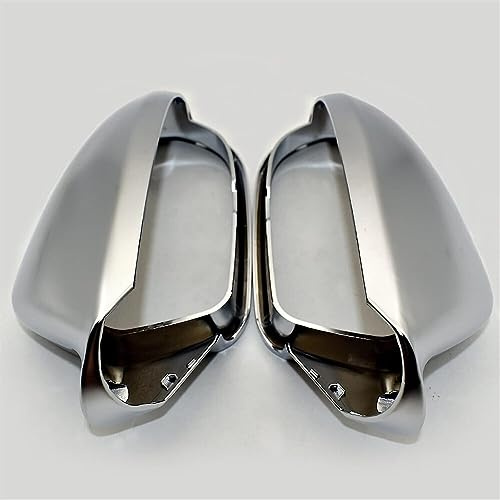 SPYKEY Guscio Specchietto Laterale Auto per Audi A6 S6 C7 4G 2013 2014 2015 2016 2017 2018,Sostituzione Laterale Specchio cap Copre Accessori Auto