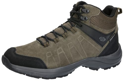 Brütting Unisex Mount Harvard High Trekkingsstövlar, oliv/svart, 40 EU, Oliv svart, 40 EU