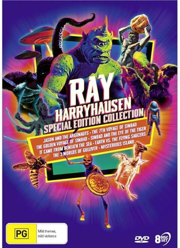 Ray Harryhausen Collection - 8-DVD Set ( It Came from Beneath the Sea / Earth vs. the Flying Saucers / The 7th Voyage of Sinbad / The 3 Worlds of Gulliver / Jason and the Argonauts / The Golden V