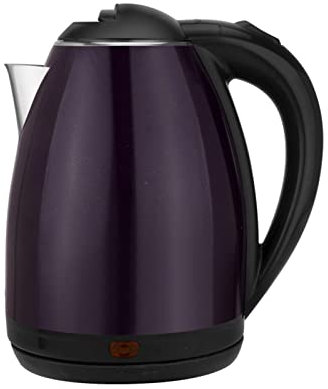 USMCPQVXN Electric Kettle Fast Boil Electric Kettle, Rapid Boil Kettle, Cold Touch Handle, 1500W, Auto Shut - Offion/Red/Purple