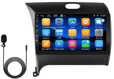 QXWRLD For Tesla, Style Screen Car Android Radio Multimedia Video Player Navigation GPS 2din 2 Din, for Kia, Cerato 3 2013 2014 2015 2017 Car Multimedia Player(9 2G 32G)