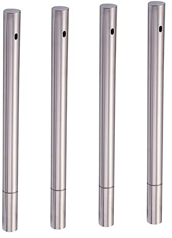 BESPORTBLE 4pièces Support à Brochettes Acier Inoxydable pour Barbecue Organisateur De Rangement Non-adhérent pour Cuisine Et Événements Extérieurs Dimensions