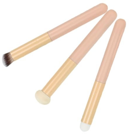 LIFKOME 3 Stück Concealer Make up Schwammpinsel Weicher Schwamm Borstenpinsel Foundation Und Konturapplikator Für Damen Vielseitig Einsetzbar