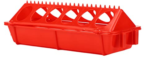 Vaktel Matare, Vaktelvatten 12 Hål Förtjockad Liten fjäderfä Matningsfack Mångsidig Flip Topp fjäderfä Matare Kyckling för Papegojor Kycklingar Vaktel Anka Fågel Djur