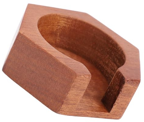 Cocoarm Wooden Coffee Filter Holder, Compact Design, Stackable Storage for Coffee Bar Organizer, with Wood Material, Paper Filter Holder for Lovers (Without Lid)