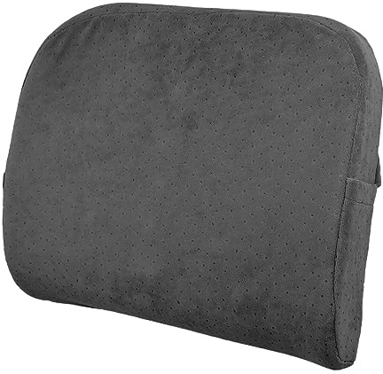 OSALADI Cojín Lumbar De Espuma Viscoelástica Soporte Estable para Lectura y TV Alivio Lumbar Respaldo para Silla Coche y Oficina Diseño Aleatorio