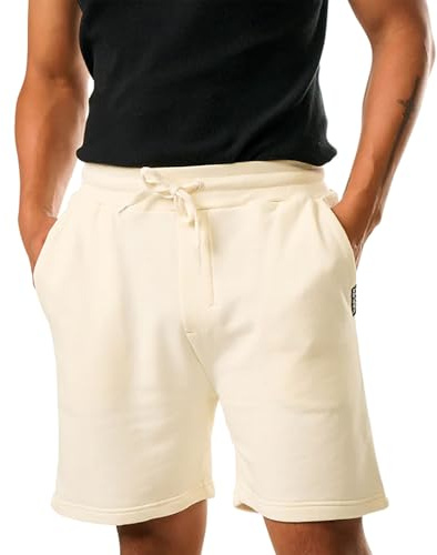 Bauer French Terry Short Senior Cream Vit Senior L kräm-vit