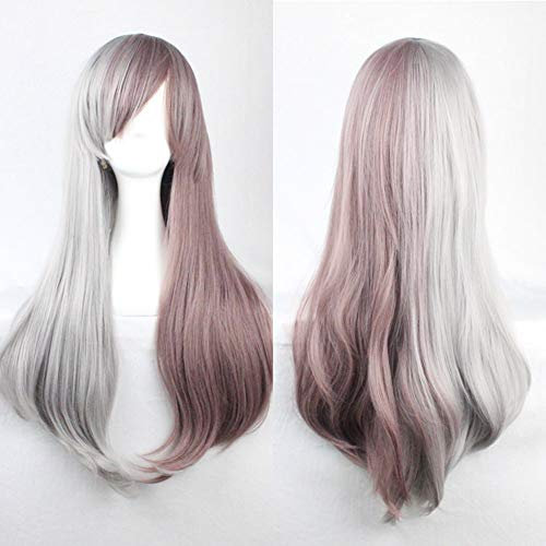 Style japonais classique féminin Natürliche Modische Gerade Kurze Perücke Damen Perücke schwarz Frauen Lang Haar