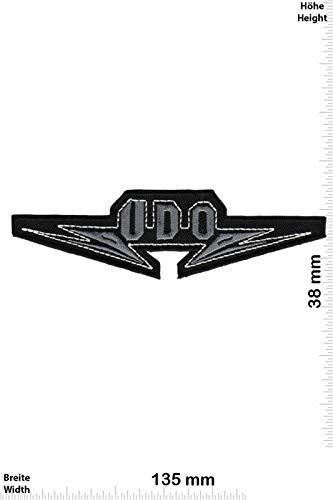 Udo Heavy Metal Band Aufnäher Besticktes Patch zum Aufbügeln Applique