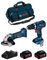 BOSCH Kit 18V BK2010BAG (Taladro Percutor GSB 18V-60 C + Amoladora GWS 18-125 V-LI + 2 Baterías de 4,0 Ah + Cargador + Bolsa)