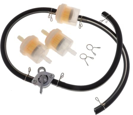 Viviance Kit universel de robinet de commutateur d'essence de robinet de carburant pour des réservoirs de moteur à gaz de générateur