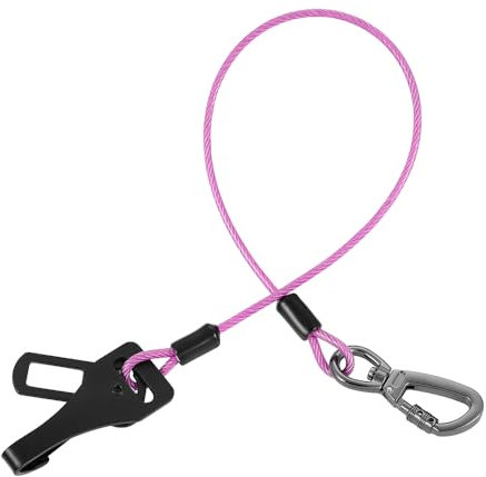 Mi Metty Hunde Sicherheitsgurt für Auto, 3 in 1 Anschnallgurt Hund Auto mit Universalstecker Befestigung der Verriegelungsstange,Hunde Sicherheitsgurt für alle Hunderassen (Lila, 16 inch/40 cm)