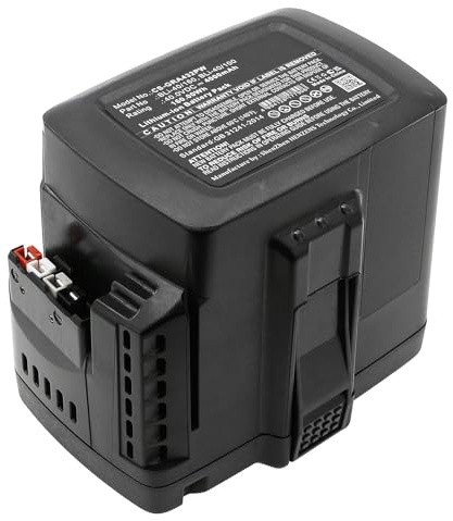 Sisawia Replacement Battery for Gardena PowerJet Li-40 Vacuum Cleaner,PowerMax Li-40/32,PowerMax Li-40/32 Lawnmower,PowerMax Li-40/37,PowerMax Li-40/37 Lawnmower,4000mAh