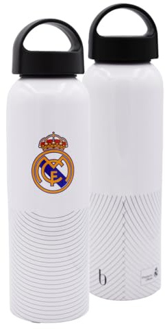 Alusport Bottles, botella aluminio REAL MADRID HOME 24-25 600ML