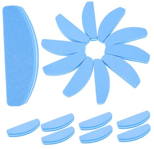 Healeved 20 Pezzi Di Blocchi Per Unghie Lime Per Unghie Spugna Blocco Per Lucidatura Unghie Strisce Per Lucidatura Unghie Facili Da Usare E Trasportare