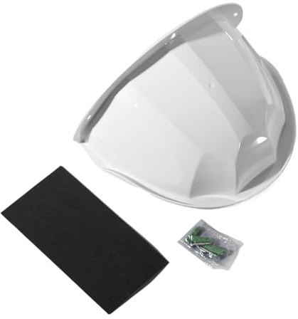 Nbbwwu Copertura protettiva per telecamera di sicurezza, Copertura per telecamera esterna,Tetto protettivo per telecamere di sicurezza esterne - Copertura per telecamera parasole antipioggia,