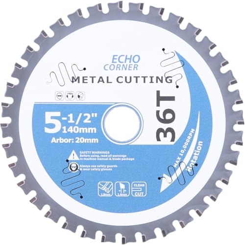140mm Metal Cutting circular saw blade 36Tooth, Bore 20mm/16mm/12.7mm/10mm