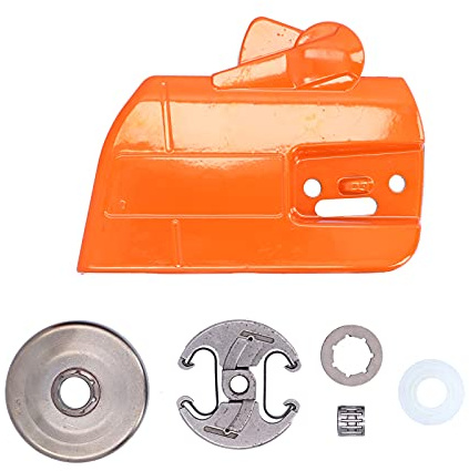 PODSJD Kettenritzel Kupplungsdeckel Kit für 353 351 350 346XP 345 Motorsäge - langlebig, passgenau, einfache Montage für Gartengeräte