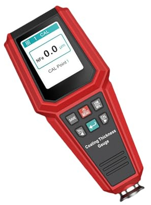 Tester Professionale Dello Spessore Della Vernice Per La Carrozzeria Del Veicolo Misurazione Precisa Rivestimento Dispositivo Ispezione Rivestimento Rilevatori Portatili Dello Spessore