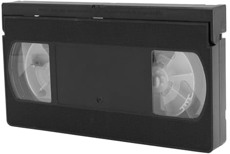 ERYUE Pulitore per Testine VHS, di Lavaggio a Secco, 50 Usi, per Lettore Videoregistratore, Lettore VHS