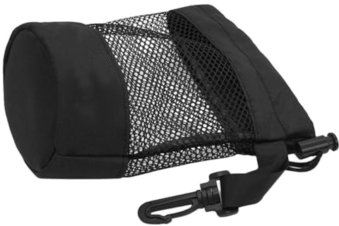 Toyvian Bärbar Tennisbollnätpåse med Dragsko och Spänne Slitstark och Lätt att Rengöra Kapacitet för Tennis Badminton och Golf Praktisk för Träning och Bollplockning