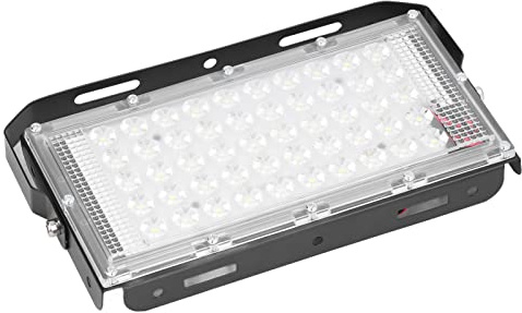 ZAWELIYO Proiettore a LED Super Luminoso 50W Proiettore da Esterno Impermeabile per Cortili Giardini, Luce Bianca 12V