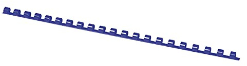 Binding Combs Office Products A4 8mm (45 Sheets) 100 Pcs Blue/Presentation/Type-21 Rings/Kind-Spiral/Material-Plastic/Colour-Blue/Format-A4 / Size-8mm