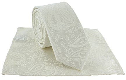 Michelsons von London Jungen Tonal Paisley Krawatte & Einstecktuch Set.