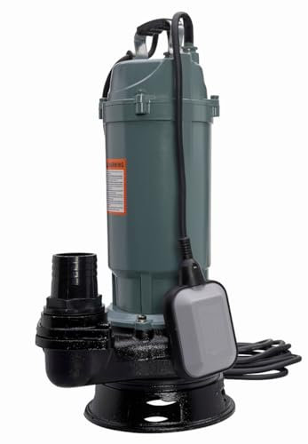 CHM GmbH Pompe à eaux usées 1,5 K W 500 l/h h max. 20 m particules jusqu'à 30 mm