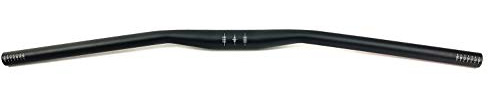 Fahrrad Lenker Alu Concept Flat MTB 720mm breit Klemmung 31,8mm Handlebar Black