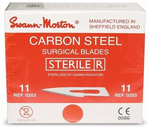Hojas di Bisturí Swann Morton 100 Unidades