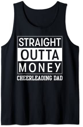 Cheerleading Dad Lustiger Vatertag Cheerleader Spruch Tank Top