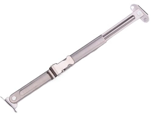 Fensterfeststeller Fenster-Sicherheitsstange Flügelfensterstütze Edelstahl-Sicherheits-Fensterriegel Schloss Verstellbare Teleskop-Windstütze