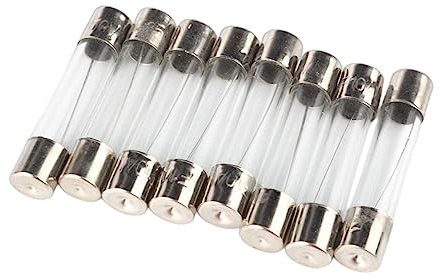 JENKEM 100PCS Glassicherung 6 * 30mm 250V 0,2 0,5A 1A 2A 3A 4A 6A 7A 8A 10A 15A 20A 25A 30A (Size : 7A)
