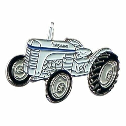 GBJUK Traktor-Anstecknadel, Silber, Klassisch, Metall, Accessoire