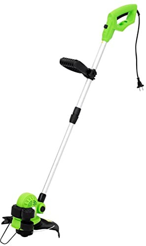Homgoday Tagliaerba Elettrico Telescopico 29 cm 550 W, Mobili per Casa Interno Esterno Soggiorno Camera da Letto