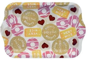 Emma Bridgewater Biscuits Small Tin Tray 240 x 158 x 11mm
