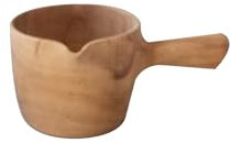 Cuencos para Salsas Tazas de Mermelada de Madera, práctico Cuenco for condimentos y Taza de Salsa Duradera for Cocina, restaurantes, hoteles, Regalo, decoración del hogar Salsera térmica (Color : Bro