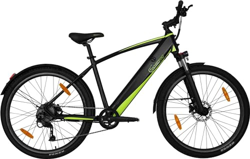 SachsenRAD E-Racing Mountainbike R8 Flex III,14.5Ah Hydraulische Bremsen 9 Gang | BAFANG Motor 27.5 Zoll MTB Bike bis 150KM Herren Damen Elektrofahrrad-Schwarz
