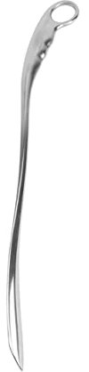 CONGARTENO Long Stainless Steel Shoe Horn Shoe Lifter Tool for Seniors and Pregnant Women 52cm Metal Auxiliary Aid with Hook for Easy Use
