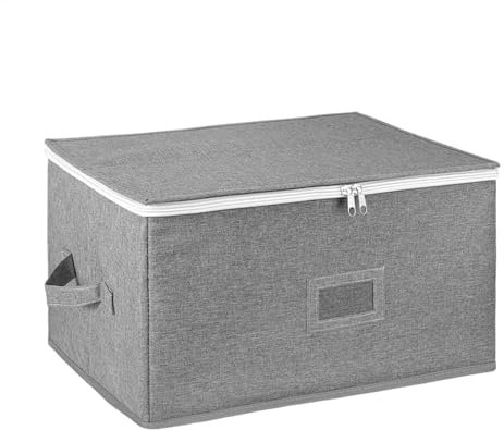 Glassware Storage Containers, Glassware Storage With Dividers For Moving Supplies, Cup Storage Organizer, Fine China Storage Containers For Family, Friends, And Home Organization