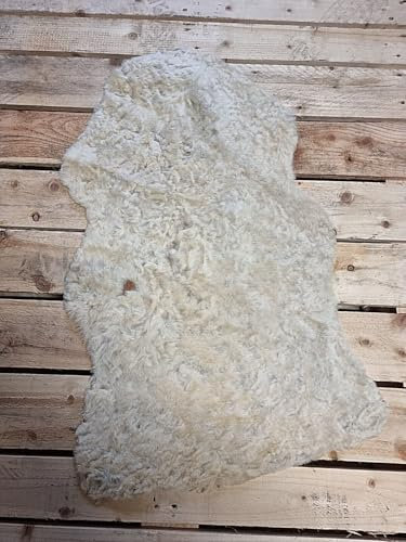 Provellus Real Sheepskin Lambskin Sheepskin Lambskin Fur Light 2nd Choice Bargain (80 cm Long)