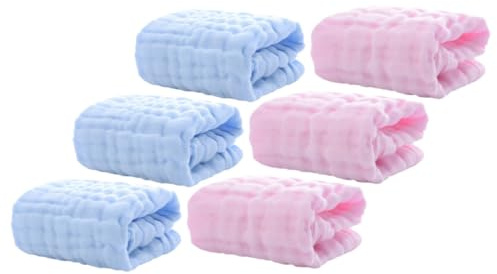 SUPVOX 6piezas Toallitas Para Eructar Para Niñas Toalla Para Babas Paño Para Eructar Toalla Para Saliva Gran Capacidad De Absorción