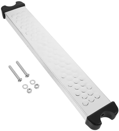 Milisten Échelle De Piscine Antidérapante De Piscine Pédale De Rechange pour Hors Sol Échelle Antidérapante en Métal Argenté