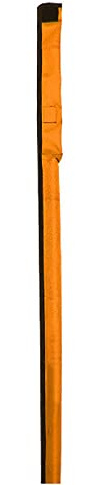PBWERIGL Sac de Kung-fu, Sac for épée d'escrime avec Tube en PVC Multicolore 140 cm(Orange)