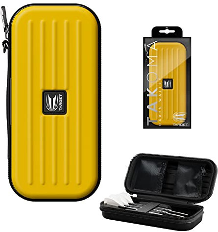 Target Darts Gelb Takoma Regular Darts Case - Holds x 1 Satz Darts Brieftasche