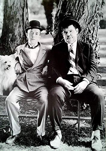 Stan Laurel, Oliver Hardy: Parkbank | US Import Filmplakat, Poster [68 x 98 cm]
