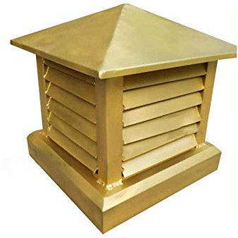 DZDZXQG Villa Kaminverkleidung Kappe, Entlüftungshaube Aluminiumlegierung Rohr Regenschutz Schutzkappe Endend Dachverkleidung Belüftungskappe Regenhut Haube, C, 70x70cm