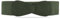 Van Der Rich ® - Obi Gürtel Elastisch Dehnbar Breite 7 cm - Damen (Khaki, One Size)