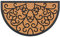 Felpudo de Exterior Antideslizante Resistente a la Intemperie - Coco Felpudo de Lujo de Caucho y Fibras de Coco Antibacteriano - Alfombra atrapa Suciedad 45x75 cm Relieve semicircular